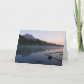 Sunrise Reflection at String Lake II Karte (Vorderseite)