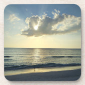 Sunrise Reflections by the Sea Getränkeuntersetzer (Vorderseite)