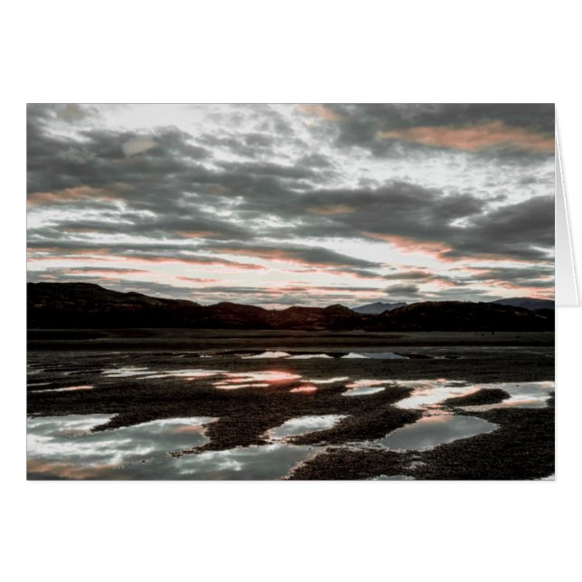 Sunrise reflektiert Lago Grey. Torres del (Vorderseite (Horizontal))