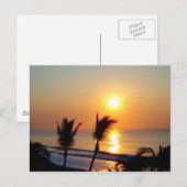 Sunrise - San Jose de Cabo Postkarte (Vorne/Hinten)