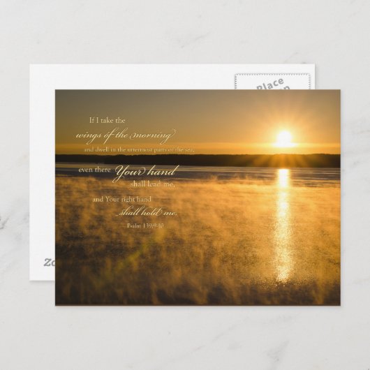 Sunrise Scripture Postcard: Psalm 139 Postkarte (Vorne/Hinten)