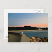 Sunrise Seagulls Postkarte (Vorne/Hinten)