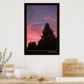 Sunrise Sequoia Poster (Küche)