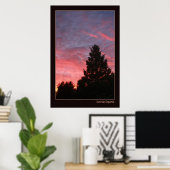 Sunrise Sequoia Poster (Heimbüro)