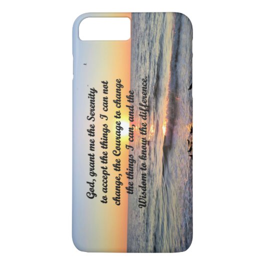 SUNRISE SERENITY PRAYER IPHONE FALL Case-Mate iPhone HÜLLE (Rückseite)