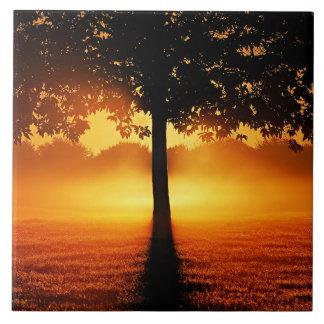 Sunrise Silhouette Fliese