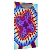 Sunrise Soda Blume Clipboard Klemmbrett (Rechts)
