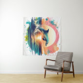 Sunrise Splash Wandteppich (Beispiel (Horizontal))