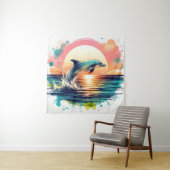 Sunrise Splash Wandteppich (Beispiel)