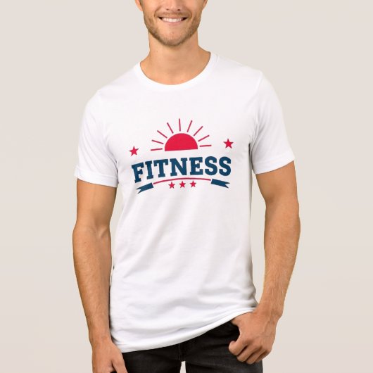 Sunrise Strength Fitness Tri-Blend Shirt (Vorderseite)