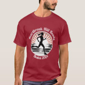 Sunrise Stride, Boston Marathon T-Shirt (Vorderseite)