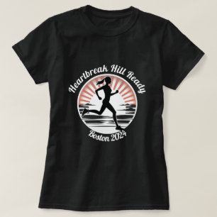 Sunrise Stride, Boston Marathon T-Shirt