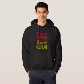 Sunrise Sunburn Sunset Repeat Vacation Holiday Rel Hoodie (Vorne ganz)