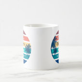 Sunrise Sunburn Sunset Wiederholung Kaffeetasse (Mittel)