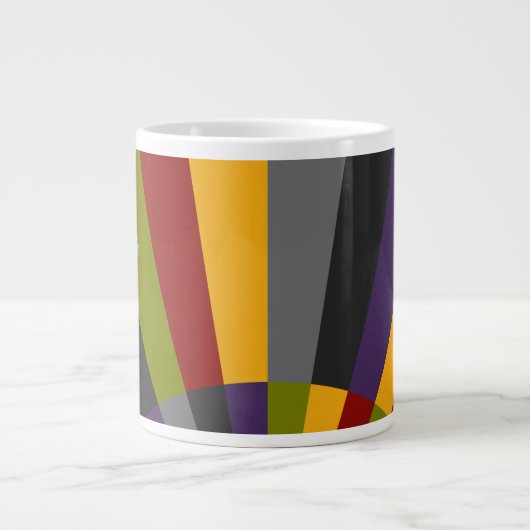Sunrise Sunset Custom Jumbo Tasse (Vorderseite)