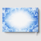 Sunrise & Sunset Funeral Guest Book Gästebuch (Rückseite)