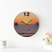 SUNRISE-SUNSET GROßE WANDUHR (Zuhause)