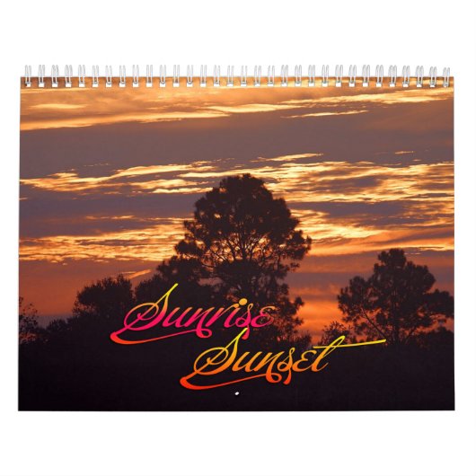 Sunrise Sunset Kalender (Titelbild)