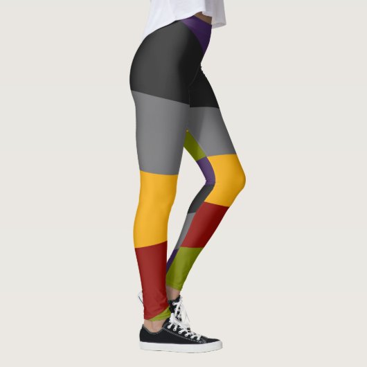 Sunrise Sunset Leggings Yoga Pants (Rechts)