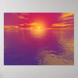 Sunrise Sunset Poster