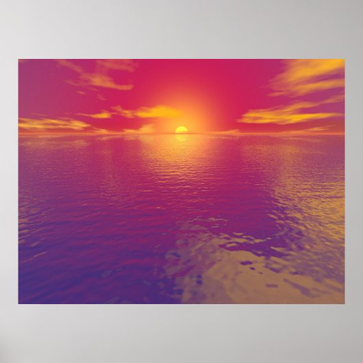 Sunrise Sunset Poster (Vorne)