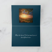 SUNRISE SUNSET SYMPATHIE-KARTE DANKESKARTE (Innenseite)