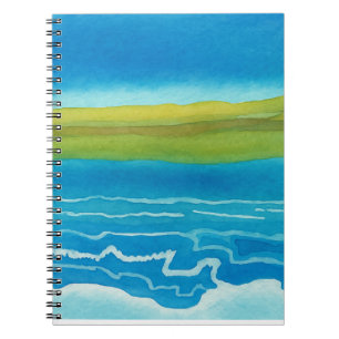 Sunrise Sunset Watercolor Journal Notizblock