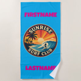 Sunrise Surf Club Strandtuch