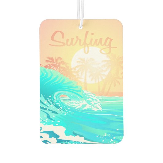 Sunrise Surfer Autolufterfrischer (Rückseite)