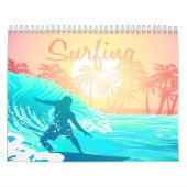 Sunrise Surfer Kalender (Titelbild)