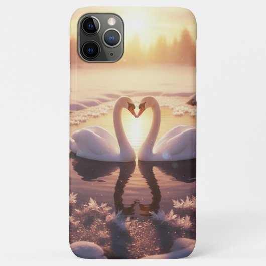 Sunrise Swans - beautiful enchanting Case-Mate iPhone Hülle (Rückseite)