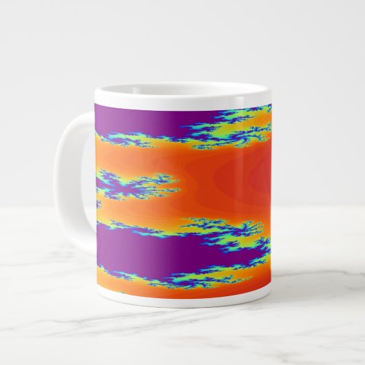 Sunrise-Tasse Jumbo-Tasse (Vorderseite Links)