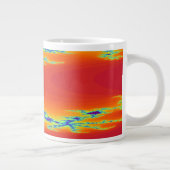 Sunrise-Tasse Jumbo-Tasse (Rechts)