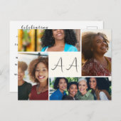 Sunrise to Sunset Funeral Invitation Ankündigungspostkarte (Vorne/Hinten)