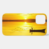 Sunrise Traditionelles Fishmonger Boat Case-Mate iPhone Hülle (Rückseite (Horizontal))