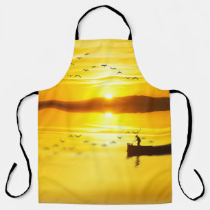 Sunrise Traditionelles Fishmonger Boat Schürze