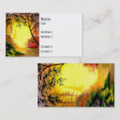 Sunrise Trail Business Card Visitenkarte (Vorne/Hinten)