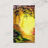 Sunrise Trail Business Card Visitenkarte (Rückseite)