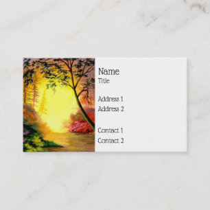 Sunrise Trail Business Card Visitenkarte
