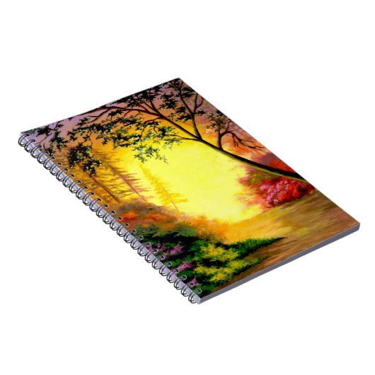 Sunrise Trail Notebook Notizblock (Rechte Seite)