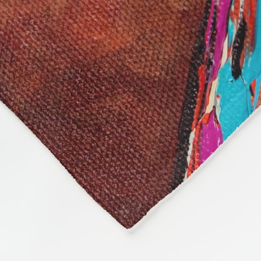 Sunrise Treetop Birds II Fleecedecke (Ecke)