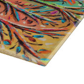 Sunrise Treetop Birds II Schneidebrett (Ecke)