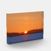 Sunrise über Prairie | Manitoba, Kanada Fotoblock (Links)