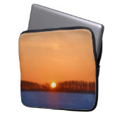 Sunrise über Prairie | Manitoba, Kanada Laptopschutzhülle (Vorderseite Links)