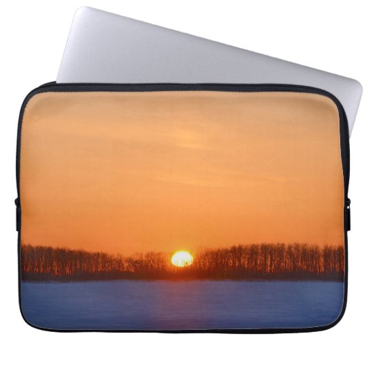 Sunrise über Prairie | Manitoba, Kanada Laptopschutzhülle (Vorderseite)