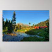 Sunrise Up Canyon Poster (Vorne)