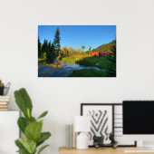 Sunrise Up Canyon Poster (Heimbüro)