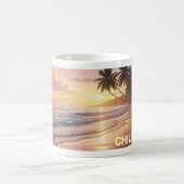 Sunrise Vibes 'Chill Out' Coffee Tasse (Mittel)