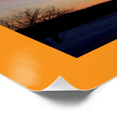Sunrise Wall Art Design Poster (Ecke)