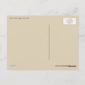 Sunrise Winter Beach Fog Szene, Maine Postkarte (Rückseite)